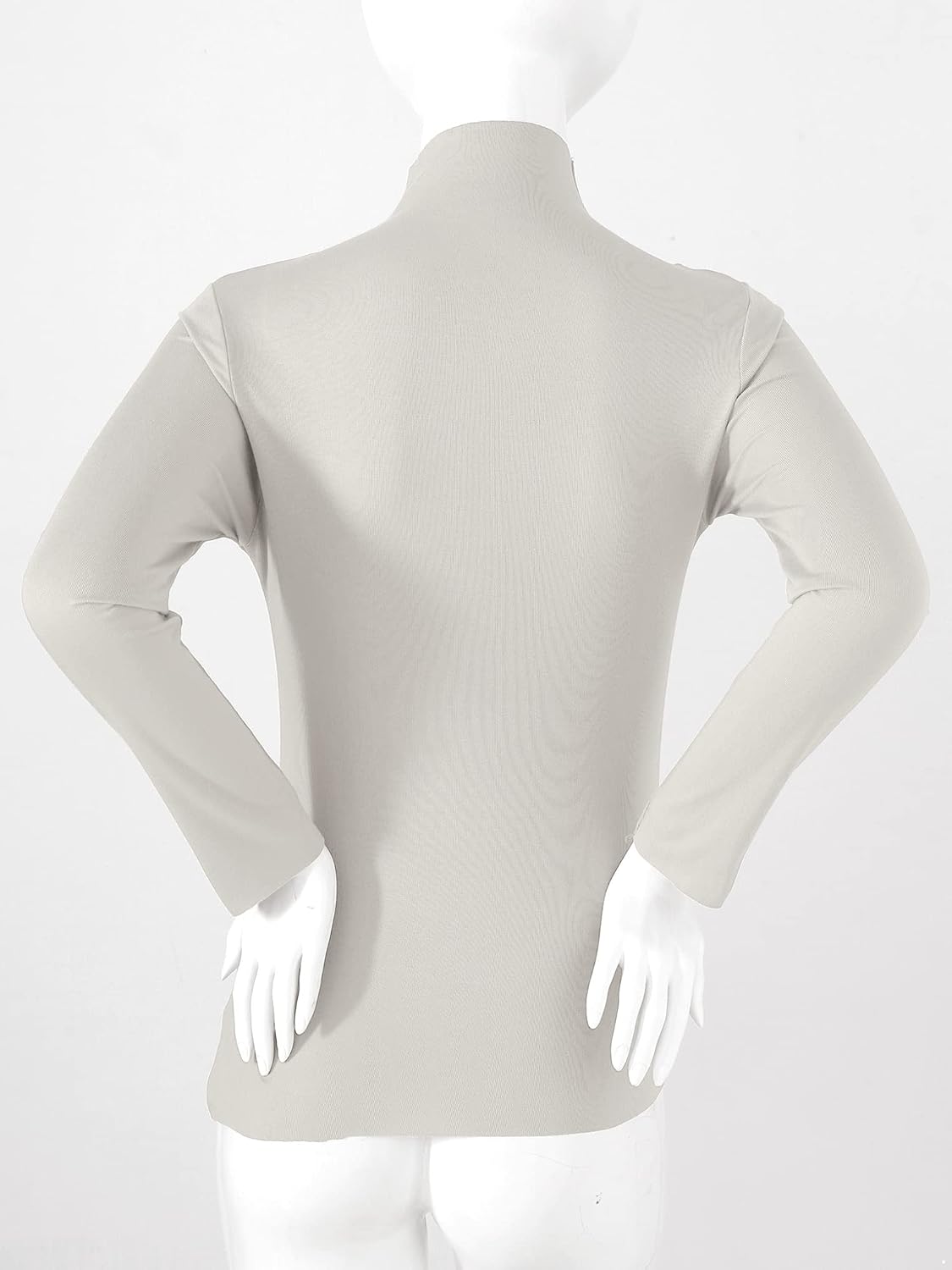 ACSUSS Womens Maternity Tops Solid Basic Stretch Turtleneck Pullover Knit Sweater Blouse Shirt