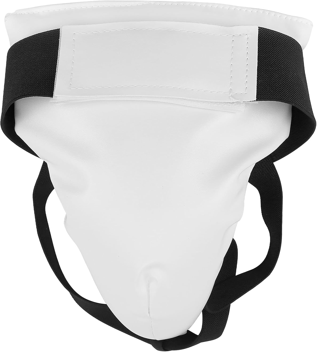 Groin Guard for Men&Boys - Shock-Absorbing Crotch Protector Cup for Taekwondo, Boxing, Kickboxing, Elastic Waistband Abdominal Protector for Fighting Sports Training