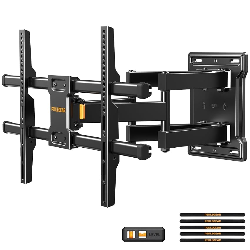 Perlegear Supporto TV Parete Girevole e Estendibile per TV 32
