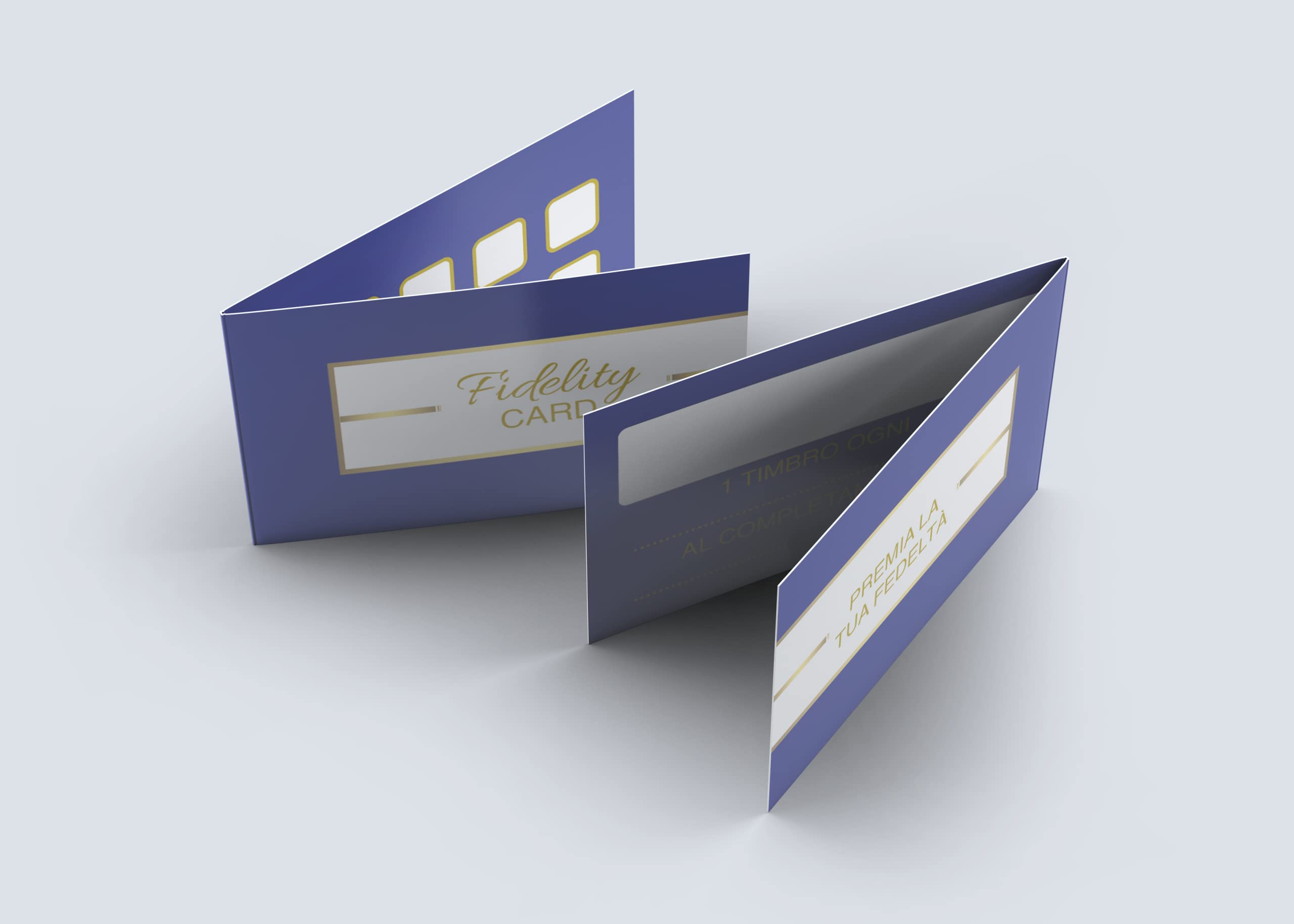 Loyalty Cards Folding 10 Boxes Design Multipurpose for Beautician Hairdresser Masseuse Shops Bar Barber Shops - Image 2