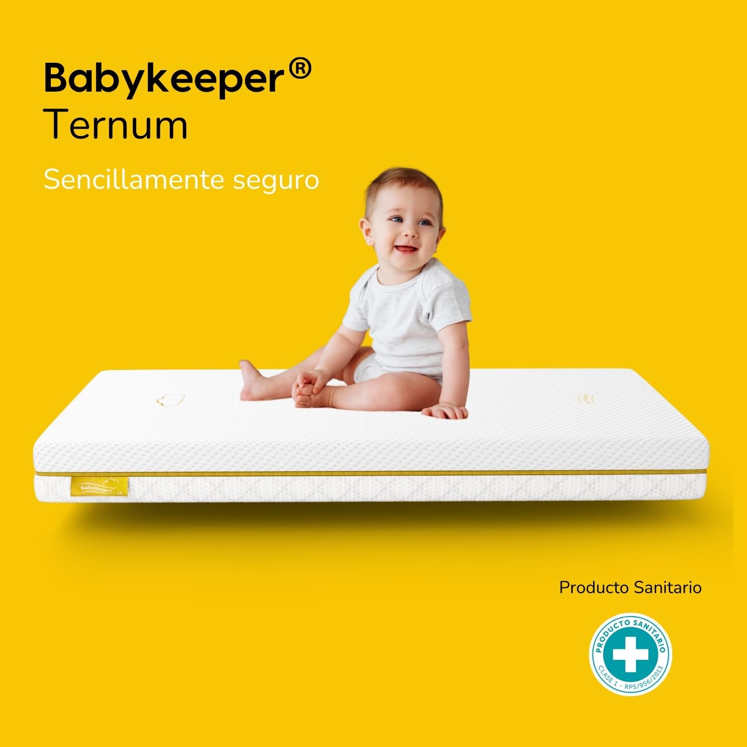 Colchón Minicuna Colecho 50x80x con Grosor de 9,2 cm | Colchon Cuna Bebe Transpirable y Antiasfixia | Colchon Minicuna Ergonómico y 100% Lavable para Cuna Recién Nacido