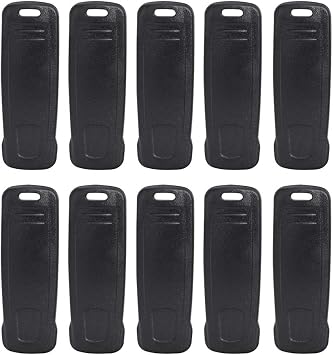10Pcs VX261 VX264 Belt Clip for FNB-V134 Battery Compatible with Radio EVX261 EVX531 EVX534 EVX539 VX261 VX264 VX450 VX451 VX454 VX459 Clip-20
