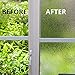 Privacy Window Film,Decorative Glass Door Film,Static Cling Window Tint,No Glue Removable Anti UV for Home and Office Decoration,17.5 inches by 78.7 inches