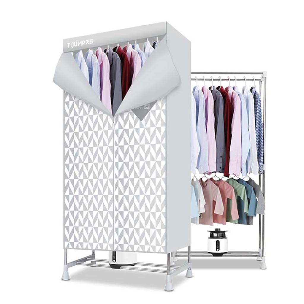 Petit sèche-linge à séchage à l'air TJH pour optimiser l'espace et purifier le linge en appartement