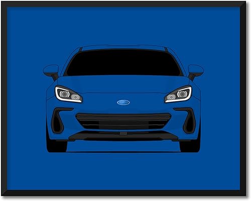 CUSTOMIZABLE COLOR Subaru BRZ (2022-Present) Inspired Poster Print Wall Art Decor Handmade (Unframed)