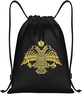 The Greek Orthodox Church Flag Drawstring Bags Gym Bag