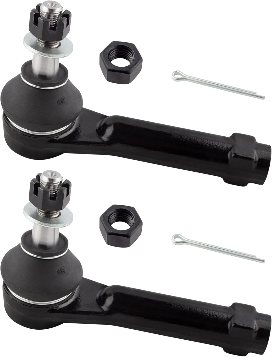 BOXI Qty(2) Front Outer Tie Rod Ends Fit for Chevrolet Impala 2004-2016 | Chevy Monte Carlo Venture 1997-2007 | for Oldsmobile Silhouette for Pontiac Grand Prix Montana Trans Sport 1997-2005 | ES3453