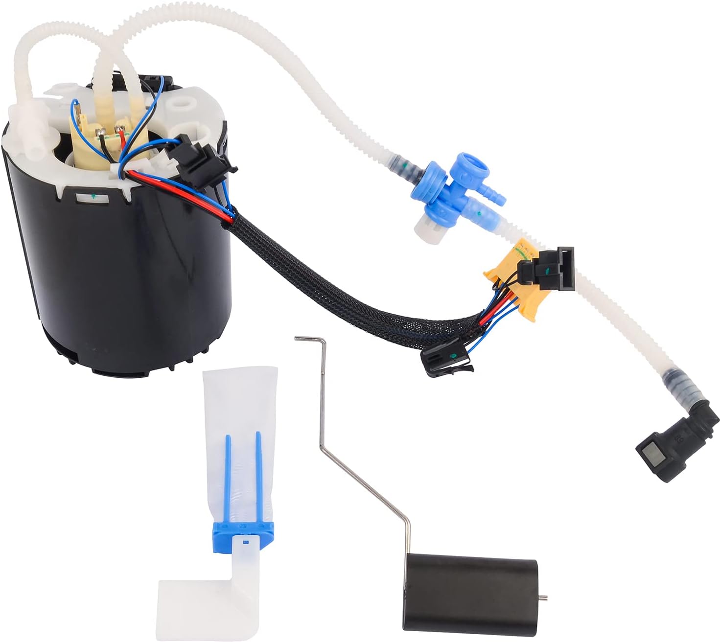 Electric Fuel Pump Assembly Replacement for Ja-guar XF XFR XJ XJR XJR575 2.0L /3.0L /5.0L V6 /V8 Petrol/Flex Sedan Replaces #C2D25079 9X239H307AE