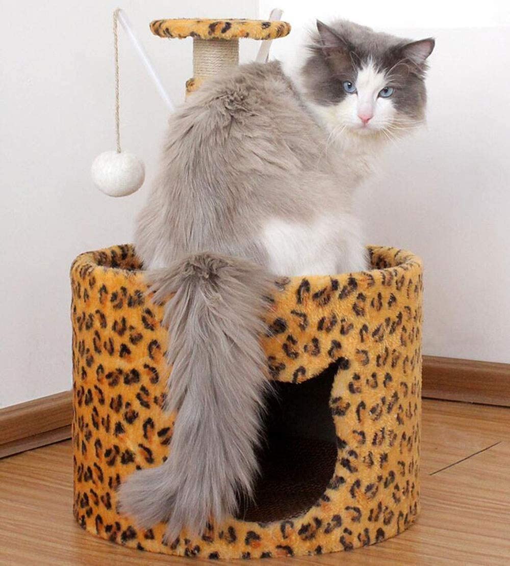 Árbol para Gatos La Arena para Gatos Se Puede Utilizar como Marco De Escalada para Gatos, Tablero De Árbol para Gatos, Plataforma De Salto para Gatos, Juguete para Gatos Casa De Gatos