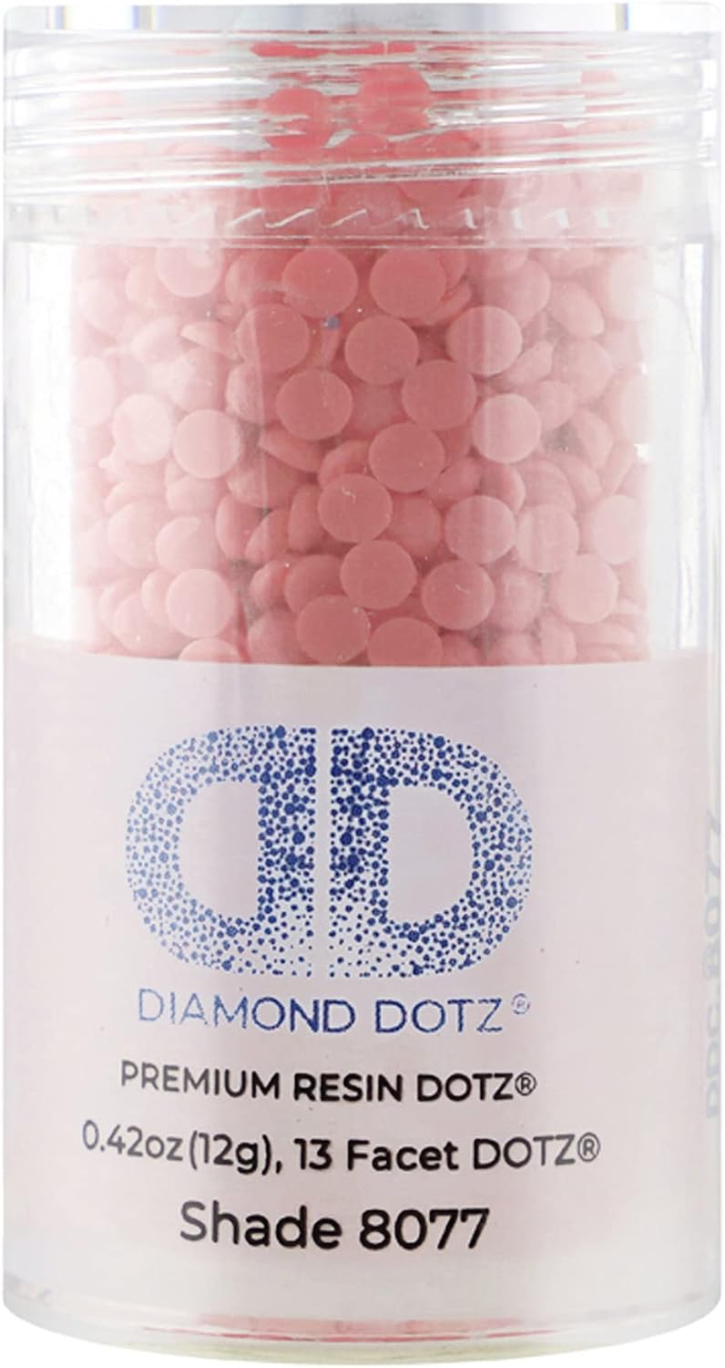 Diamond Dotz 2.8MM 12G Cylinder Rose Bud - Freestyle Diamond Painting Beads, Diamond Art Beads, Replacement Drills, Loose Gems for DIY Crafts and Art Projects