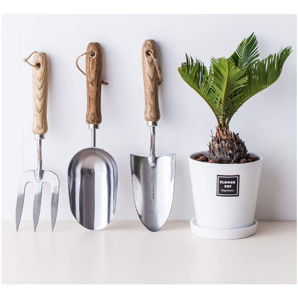 Set di Attrezzi da Regalo da Giardino da 3 Pezzi, Piante in Vaso Piante da Giardiniere Strumenti per allentare la Famiglia Vestito di Fiori in Rilievo Attrezzi da Giardinaggio Leggeri