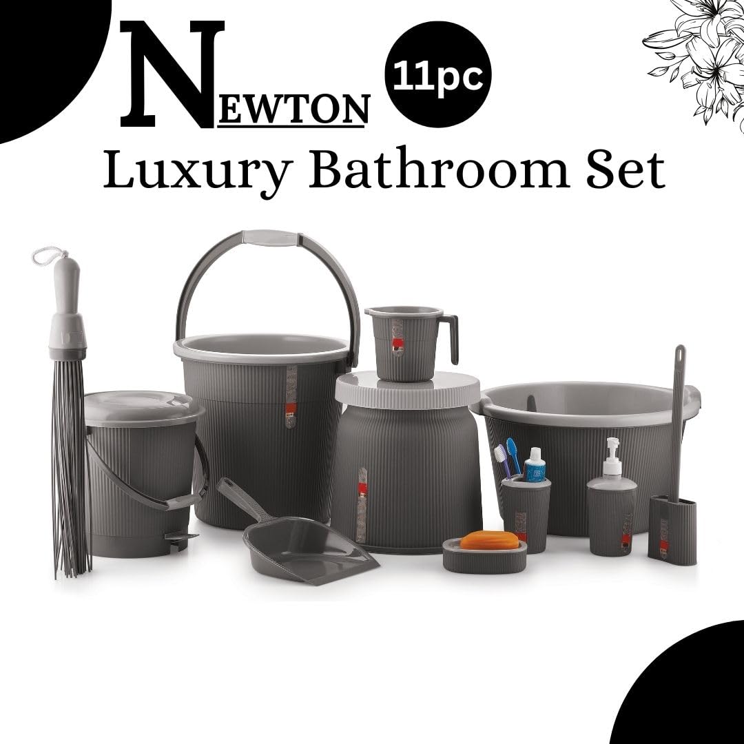 Nabhya Newton 11-Piece Bathroom Set - Organize Your Space -2 Nabhya Newton 11-Piece Bathroom Set - Organize Your Space -2