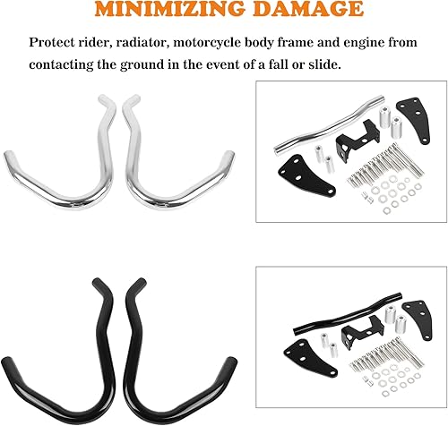 Miniatura 3 de BAIONE Barras de repuesto para parachoques de carretera para BMW R18 Classic First Edition R 18 R18B 2020 2021 2022, protección contra caídas de