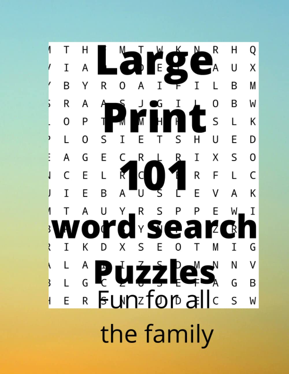 Buy Large Print 101 Word Search Puzzles Large Print 101 Word Search