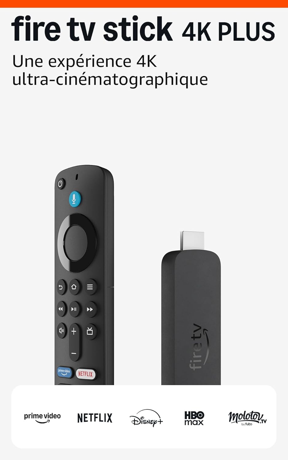 Amazon Fire TV Stick 4K Plus - WiFi 6, HDR10+