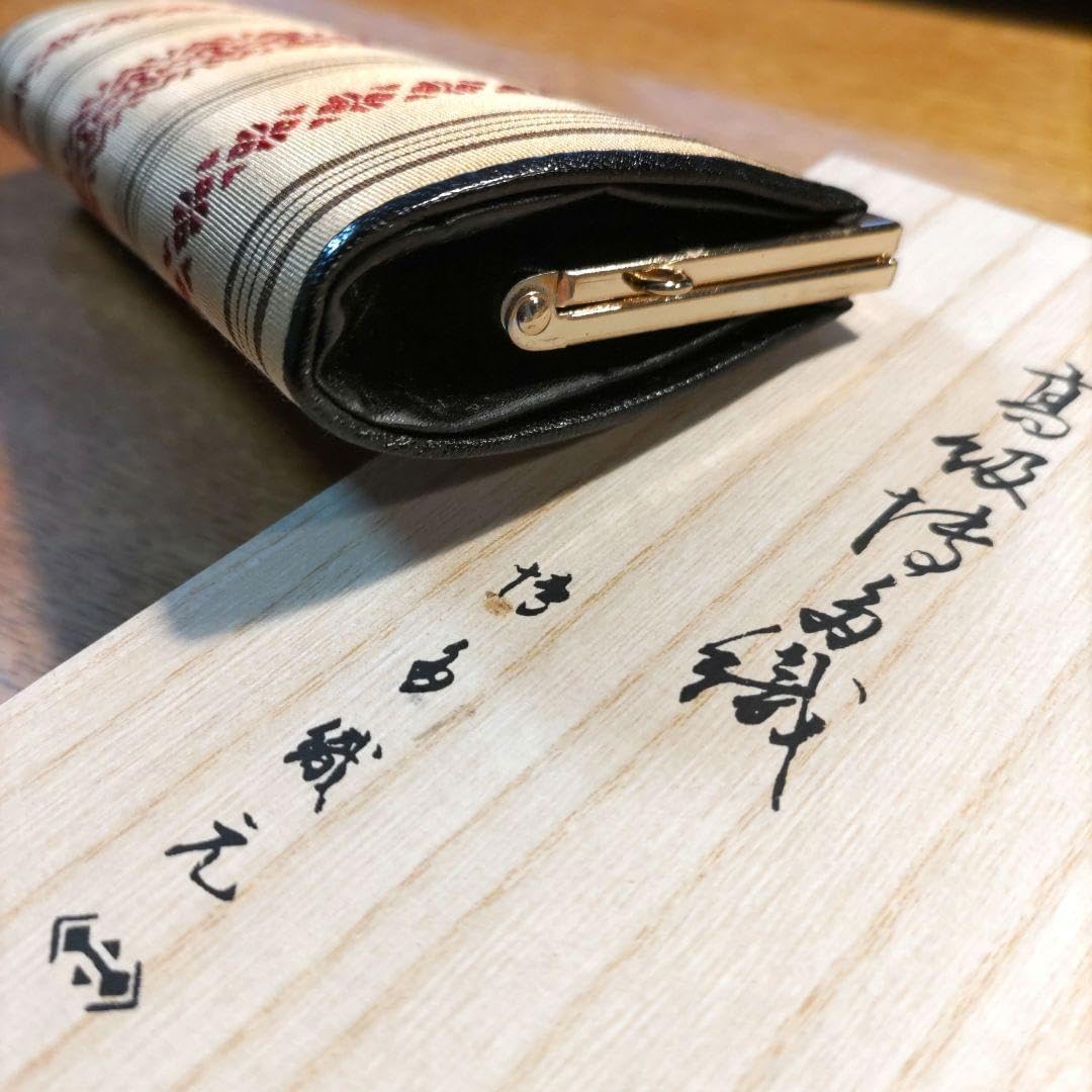 高級 博多織 がま口 財布 絹100% 小銭入れ 和柄 【公式通販】