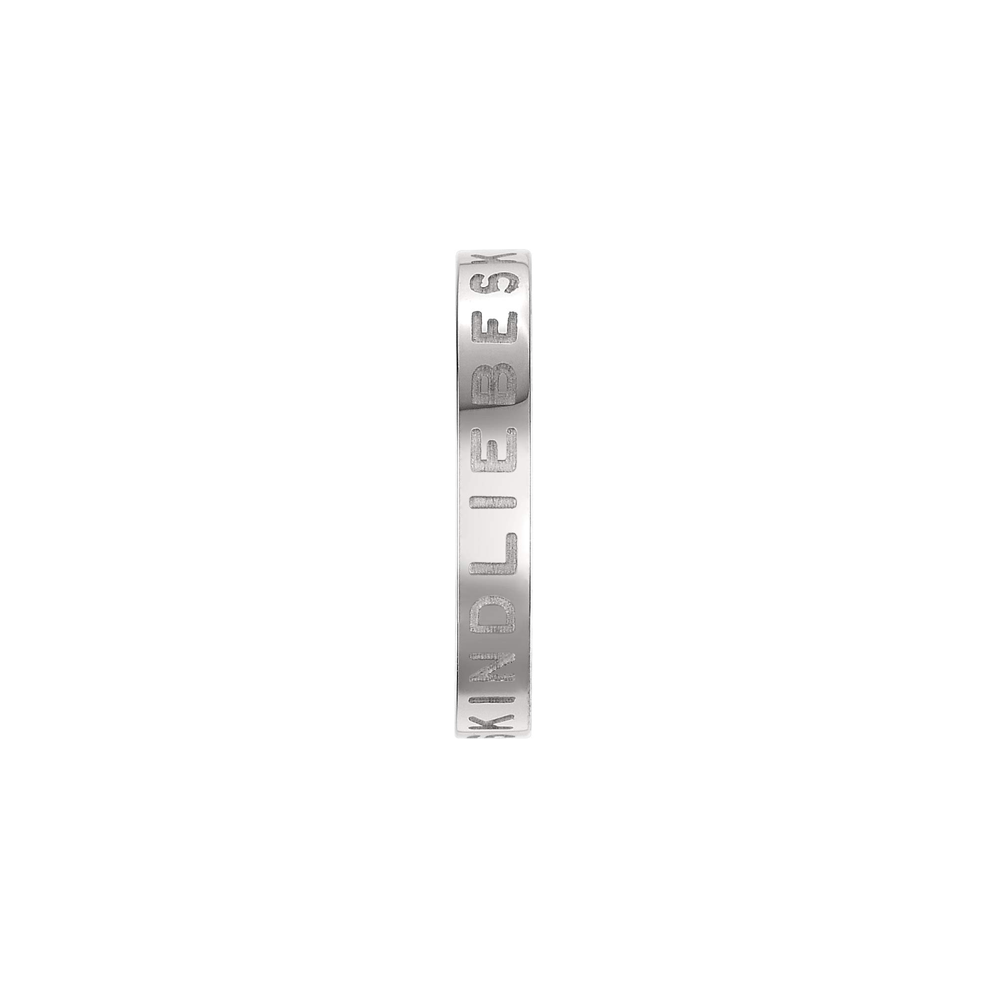 LIEBESKIND BERLIN Damen Ohrschmuck – Basic Creolen und Earcuffs mit Liebeskind Prägung aus Edelstahl