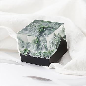 Amazon | BACALYSO | 森 フィギュア 山 霧 自然景観 立方体 4.8