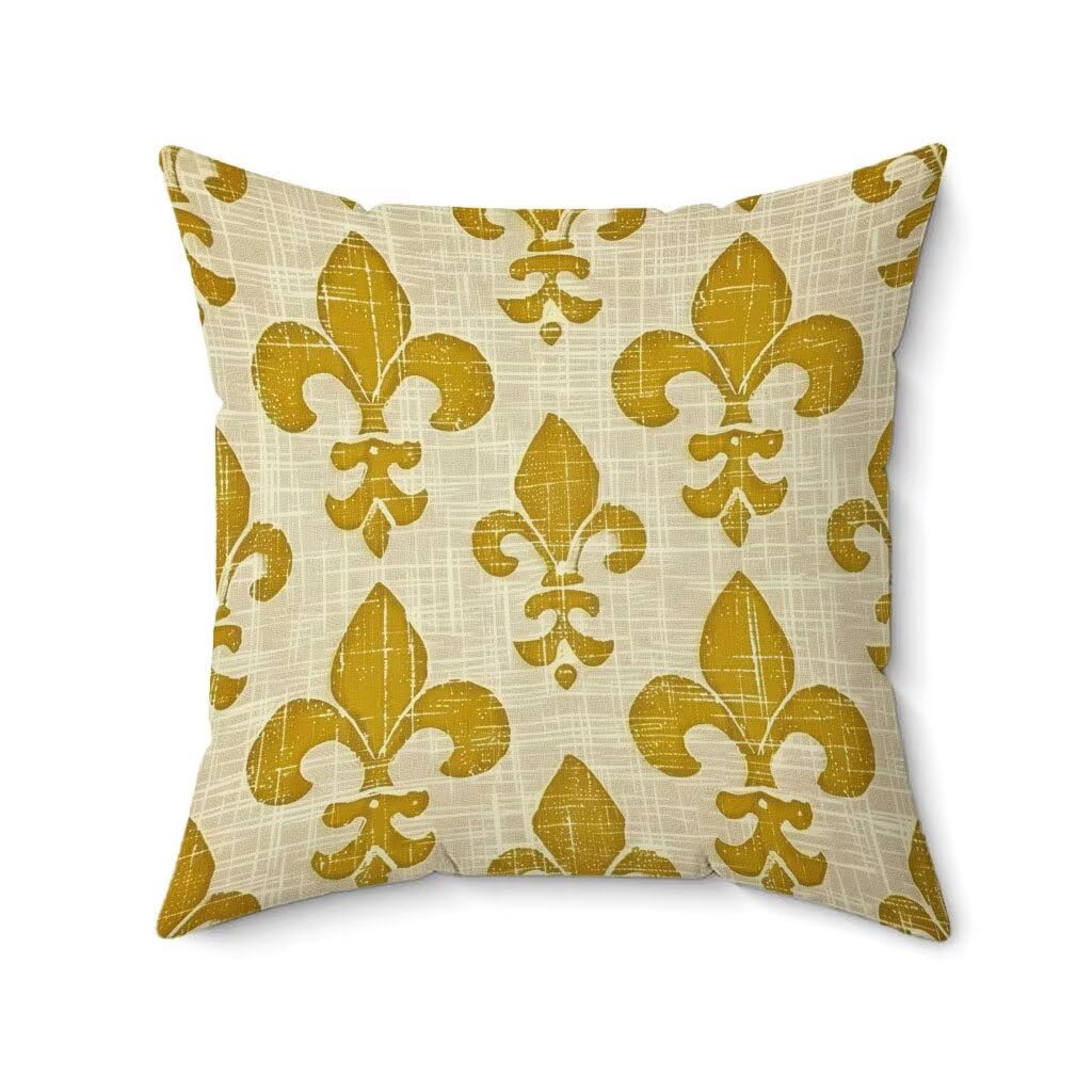 C-3816 poszewki na poduszki w stylu retro, 75 x 75 cm, zestaw 4 wodoodpornych poszewek na poduszki na zewnątrz, kwadratowe, miękkie, dekoracyjne poszewki na poduszki, styl vintage, niewidoczny zamek