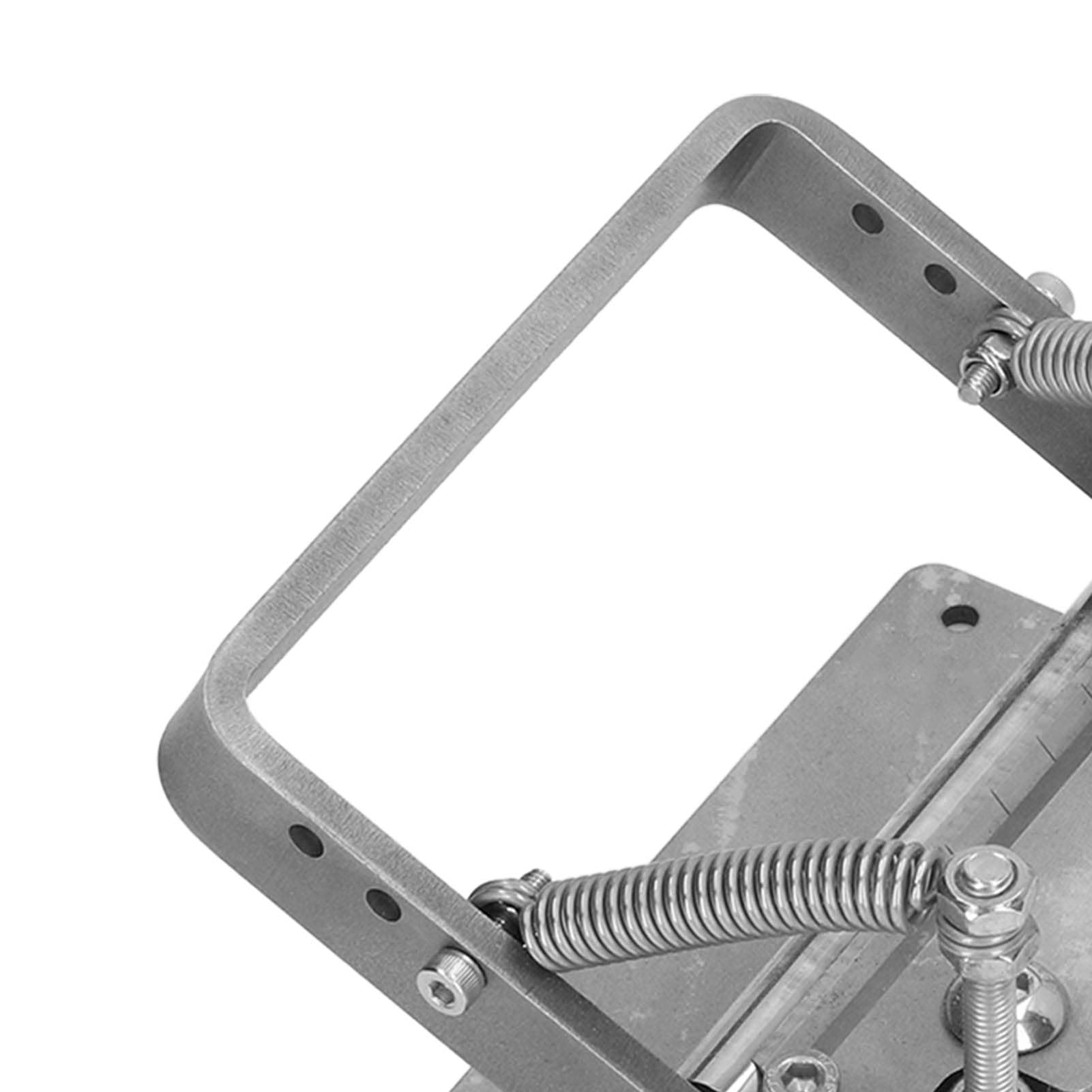 Tissting Macchina per Sbucciare Pelle Manuale, Operazione Manuale Leggera Acciaio Inox Dimensioni Compatte per Taglio Preciso, Attrezzo per Artigianato Fai da Te Casa