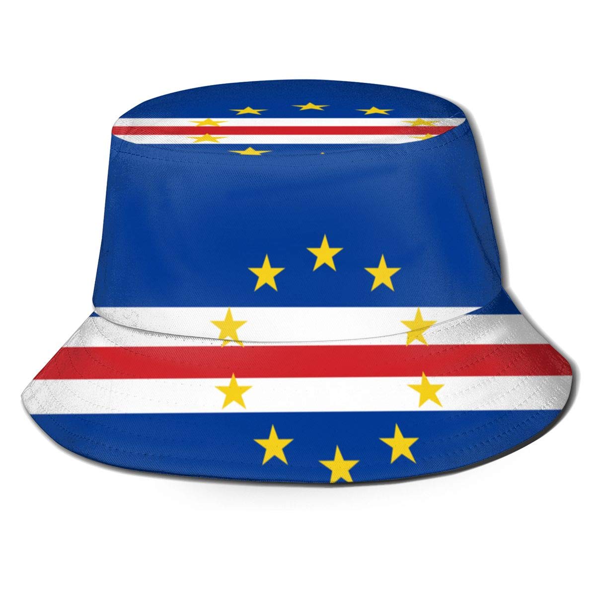NLWQEKV Flag of Cape Verde Hat Bucket Hat Fisherman Hat Summer Cap