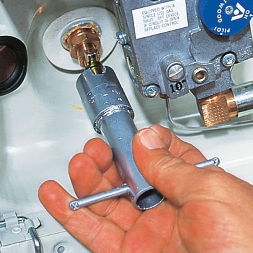 Camco 11653 Llave de válvula de Drenaje de Calentador de Agua