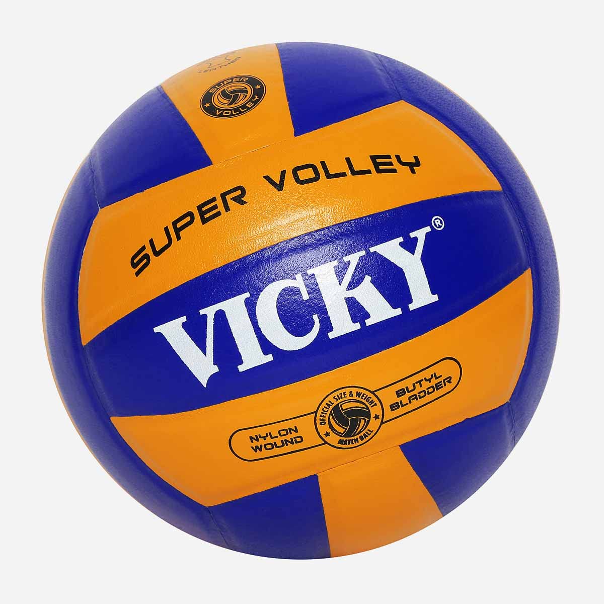 Vicky Super Volley Ball Blue and Yellow (B09M6YNZXC) Amazon Price History, Amazon Price Tracker