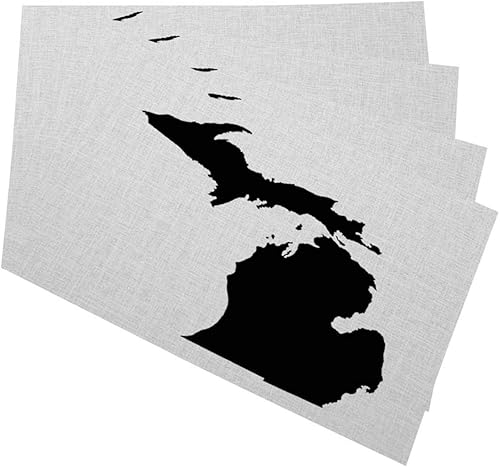 Mugod Juego de 4 manteles individuales con bandera del Grunge de Texas con la bandera de la gran estrella solitaria del estado estadounidense de