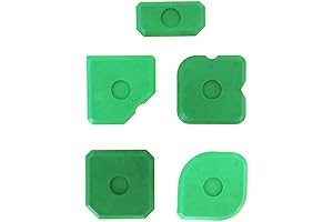 5 Pack Caulking Scrapers For Bathroom Kitchen Floor Window Joint Sealant Tool...