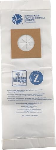 Hoover Type 4010075Z Z - Bolsa de 3 unidades
