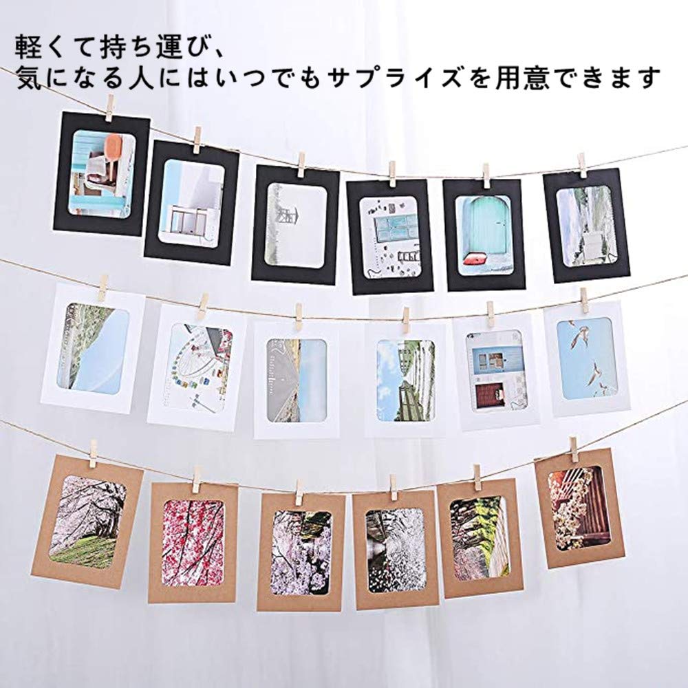 Amazon.co.jp: サムコス 写真フレームセット 写真飾り 壁掛け