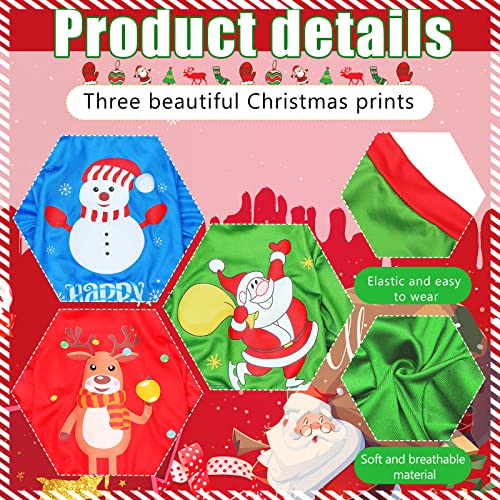 Pijamas navideñas para perro con 3 piezas, talla S miniatura 6