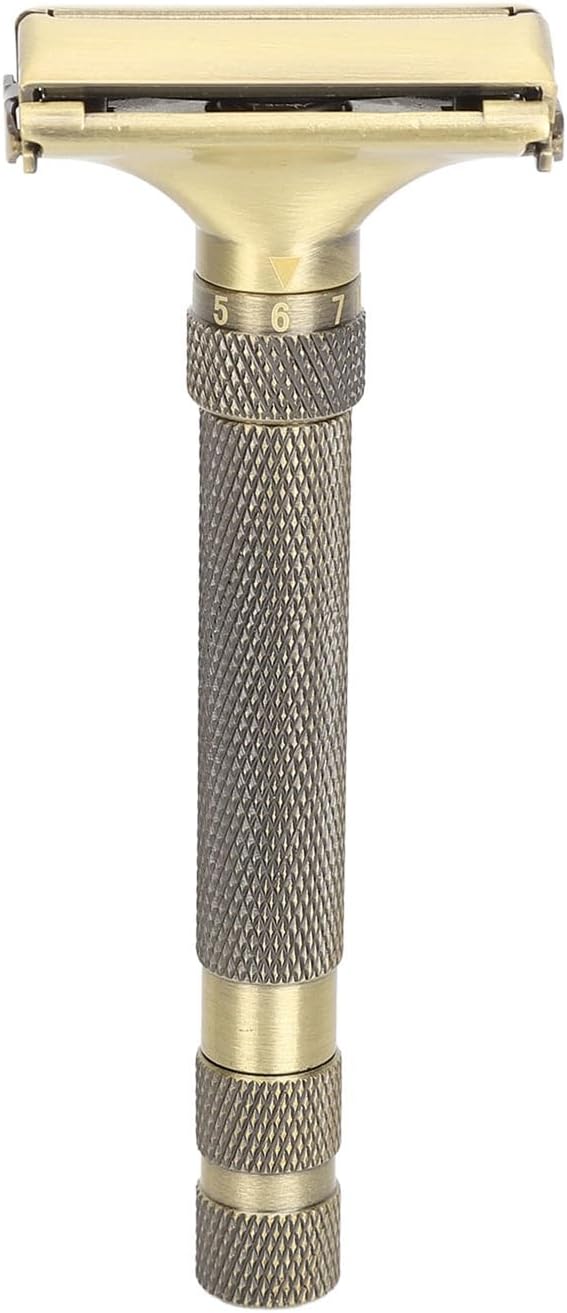 Dioche Beard Trimmer Brush Kit, Manual Beard Shave Set Precise for Care