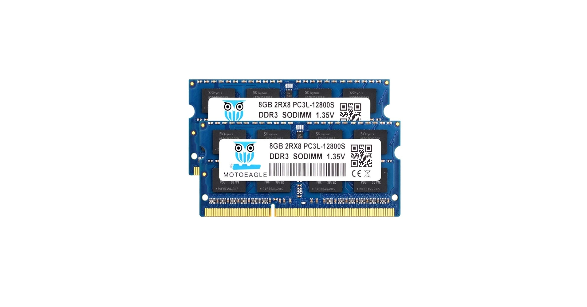 8GB DDR3L-1600 SODIMM 16GB Kit (2x8GB) PC3L-12800S DDR3