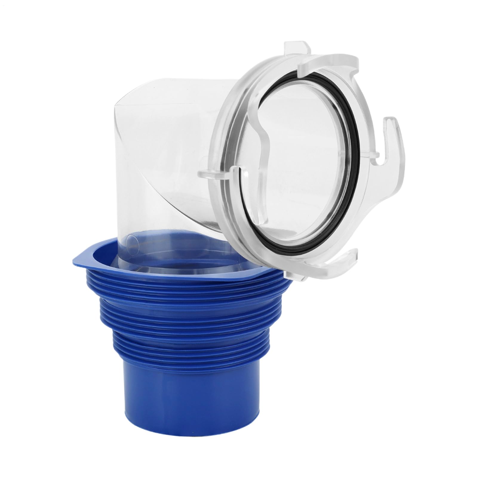 RV Sewer Hose Connector | Clear Sewer Water Elbow with 4-in-1 Adapter,Waste Pipe Connector Accessories,for RV Trailer Truck Motorhome Camping Travel Drain Outdoor Tailgating Caravan