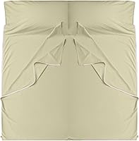 Vista 10 de Marca - GANNAFEE - Saco de dormir de algodón con cremallera - Sábana de viaje 100% algodón saco de dormir adulto - Saco de dormir de viaje