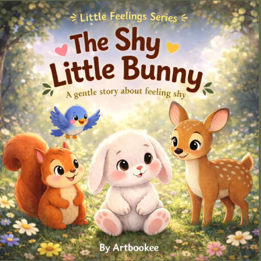 The Shy Little Bunny: A Gentle Story About Feeling Shy (Animals Little Feelings Series)