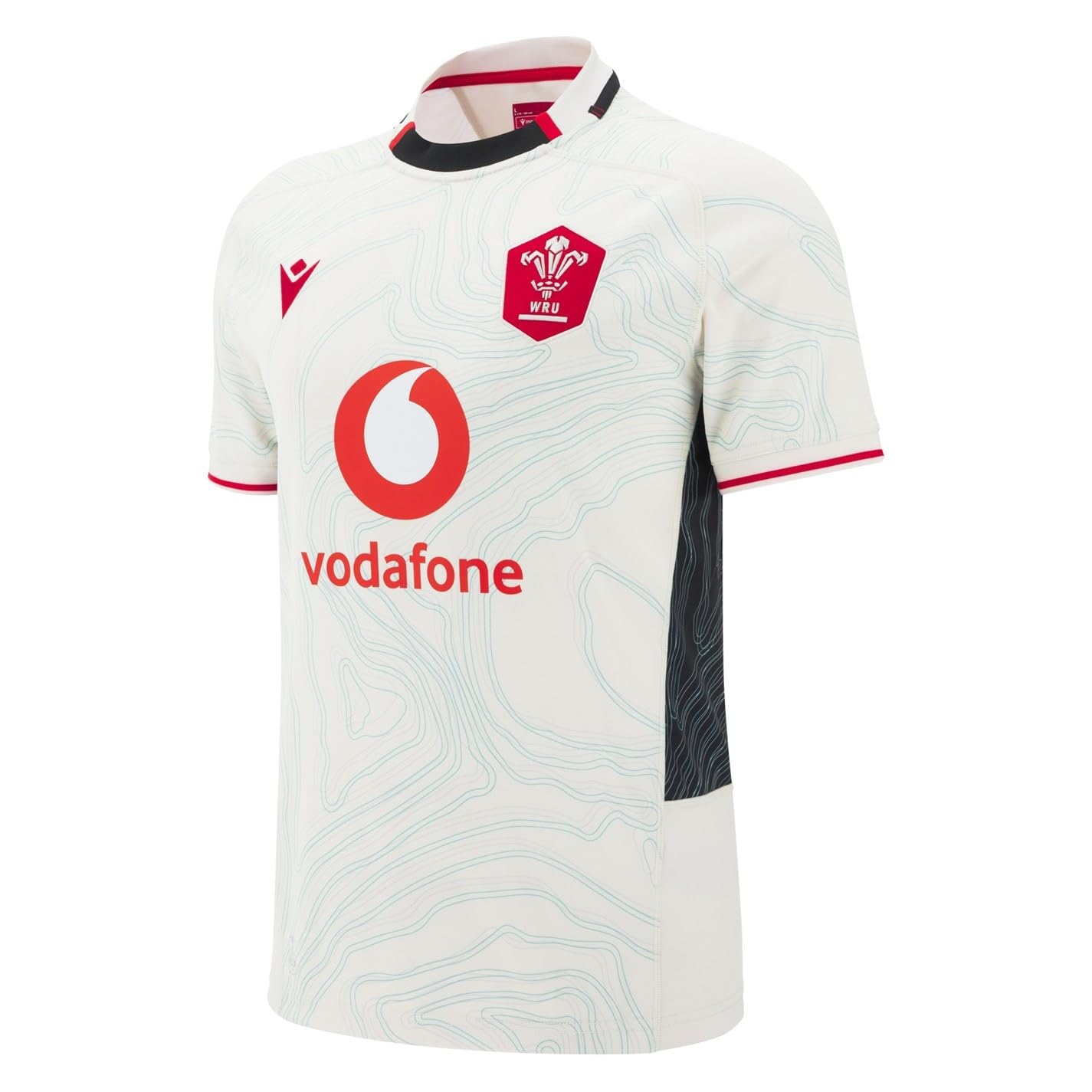Macron Wales Rugby Union 2025/26 Adults Away Shirt - Size Large