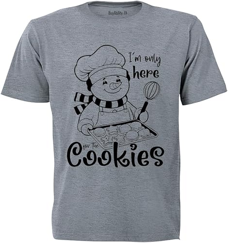 Unisex Here For The Christmas Cookies - Kids T-Shirt