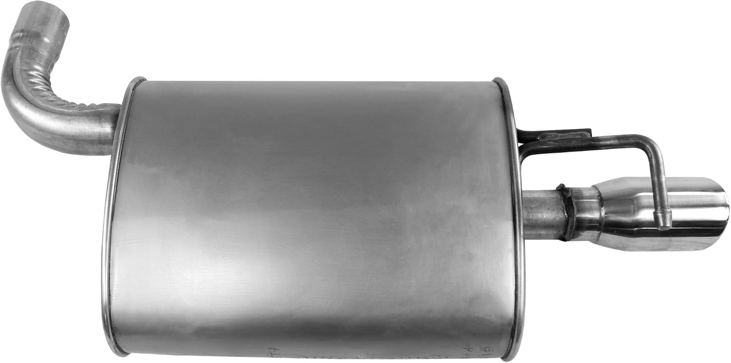 Walker Quiet-Flow SS 53944 Direct Fit Exhaust Muffler Assembly 2.25" Inlet (ID) 3" Outlet (OD) for Ford Explorer