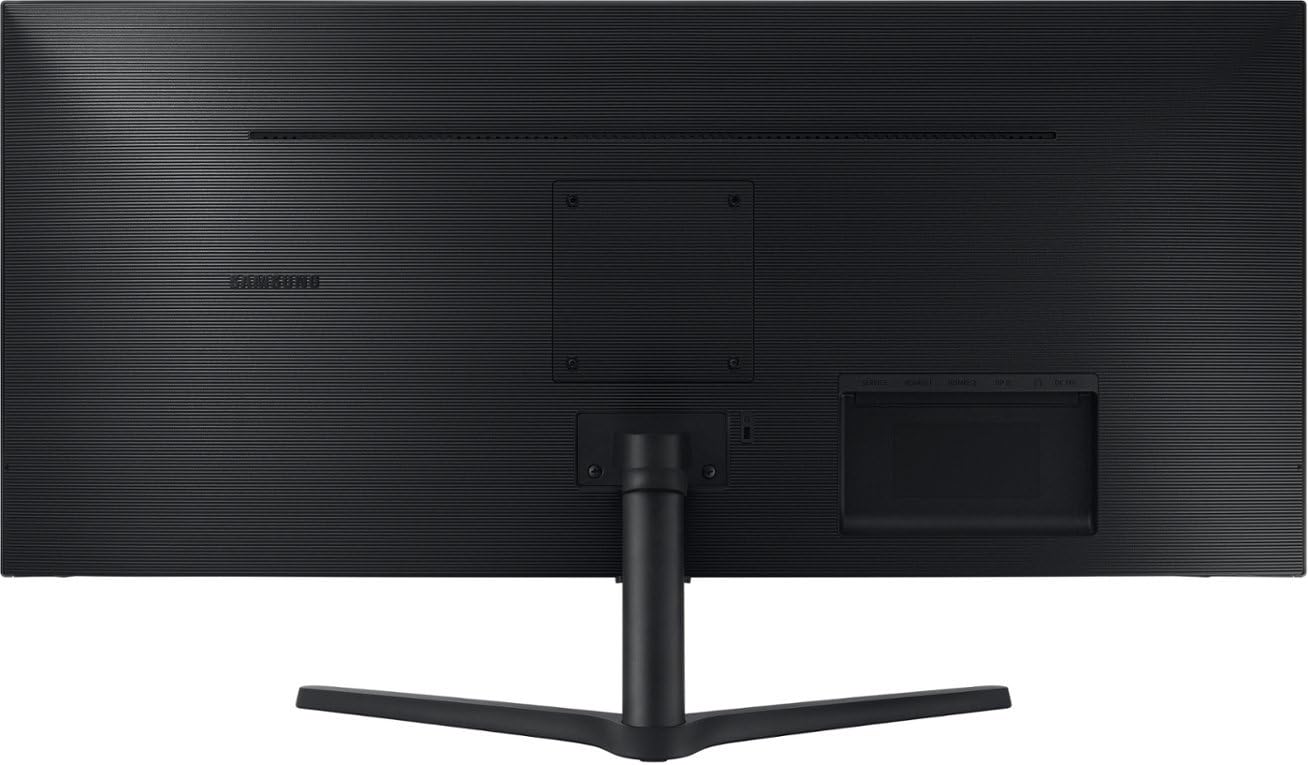 SAMSUNG 34" ViewFinity S50GC Series Ultra-WQHD Monitor, 100Hz, 5ms, Borderless Design, AMD FreeSync, Eye Care, Black, with MTC HDMI Cable