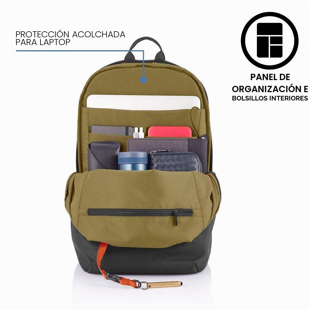 Bobby Soft, Mochila antirrobo, Negro