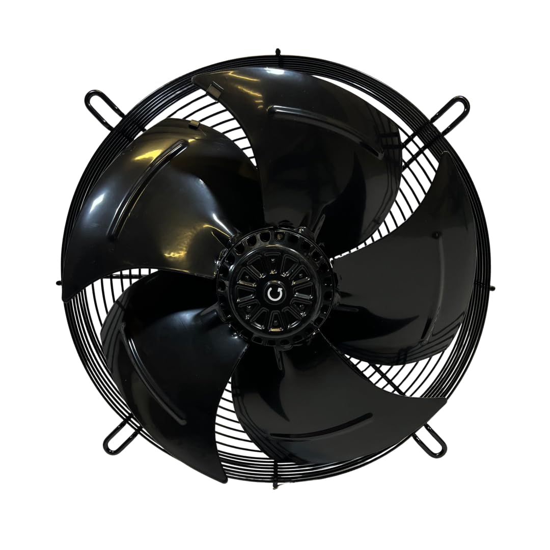 Axiallüfter 330 mm 230V – Industrieventilator mit Motor und Schutzgitter für Kühlung und Lüftungssysteme