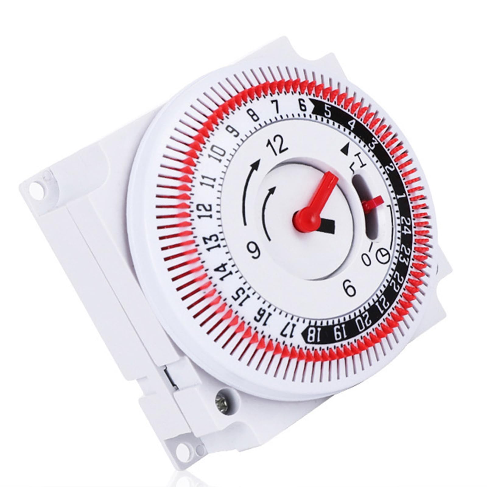 15min–24h Countdown Timer Switches Mechanical Switches Timer 24 Hour Cycle Automatic Power Off for Bathroom Exhaust Fan Countdown for Exhaust Fan Bathroom