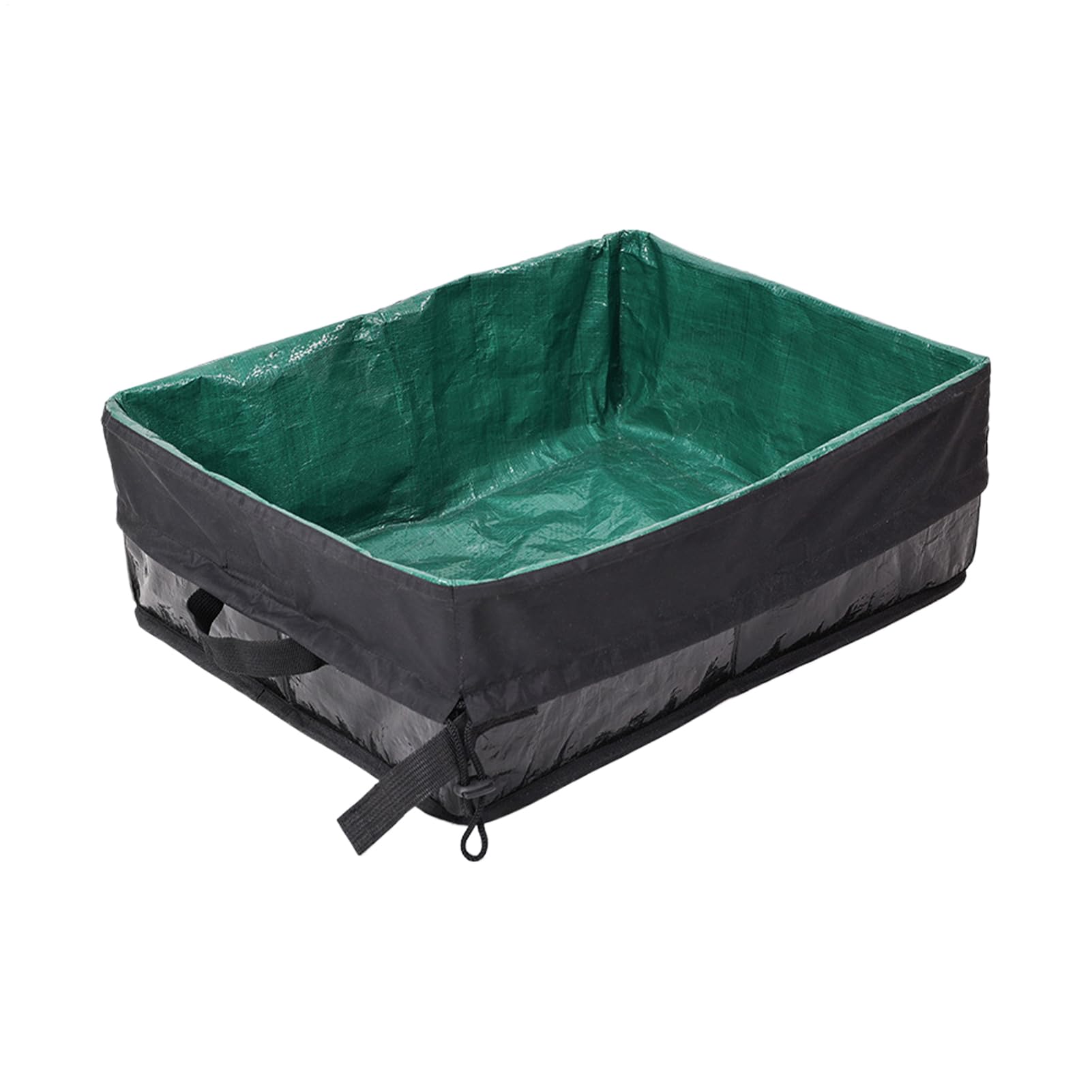 Bandeja plegable para gatos pequeños con diseño abierto para viaje