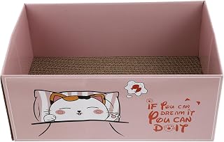 CIYODO 1Pc Gato Caixa Ondulada Placa De Risco De Gato Tapete De Sisal DIY Gato Arranhando Post Animais De Estimação Brinquedos Almofada De Risco De Gato Placa De Risco De Gato Papelão