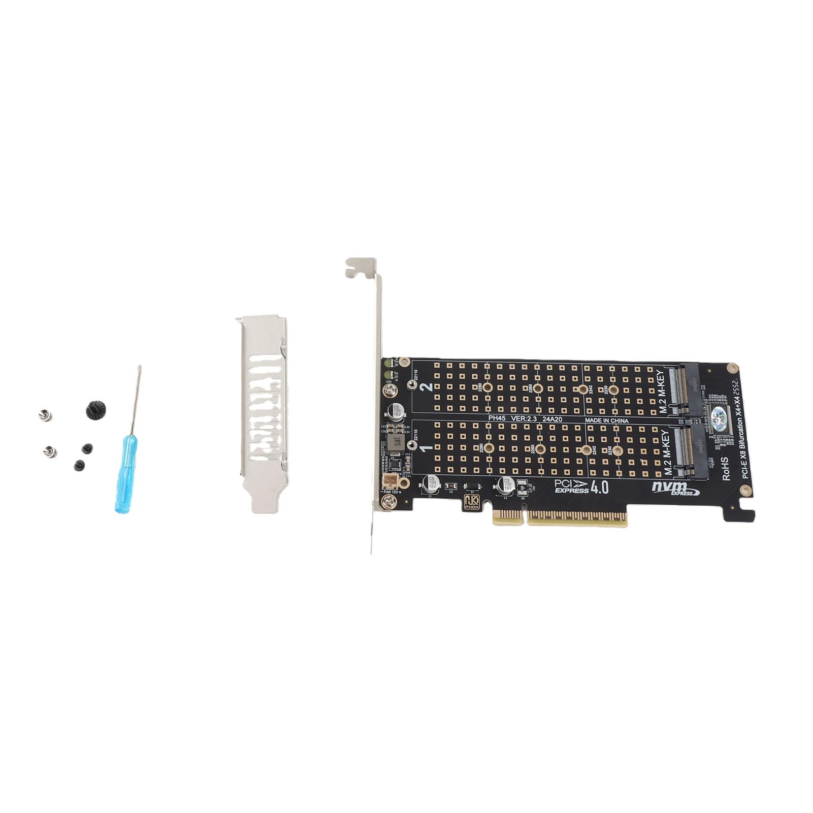Amazon.co.jp: デュアル M.2 NVME PCIE アダプターカード 2 x 32Gbps