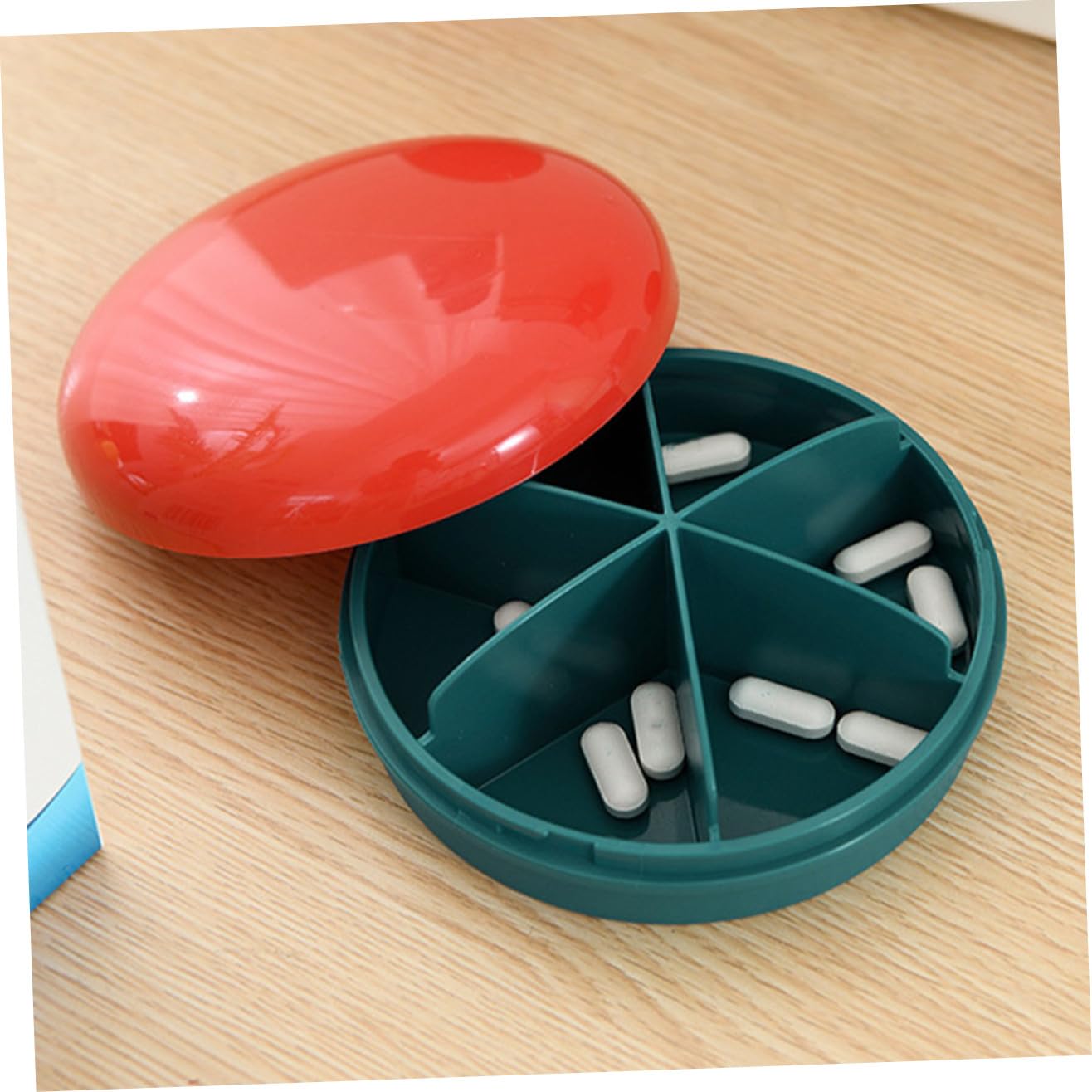 UKCOCO Caja De Almacenamiento Médica De Gran Capacidad Doble Organizador De Primeros Auxilios Para Hogar y Viajes Diseño Asa Para Fácil Transporte Para y Accesorios