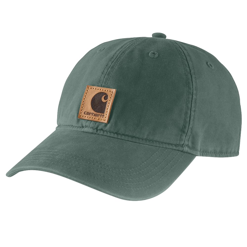 Carhartt Canvas Baseball Cap, Green, One Size