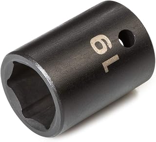 TEKTON 1/2 Inch Drive x 19 mm 6-Point Impact Socket | SID22119